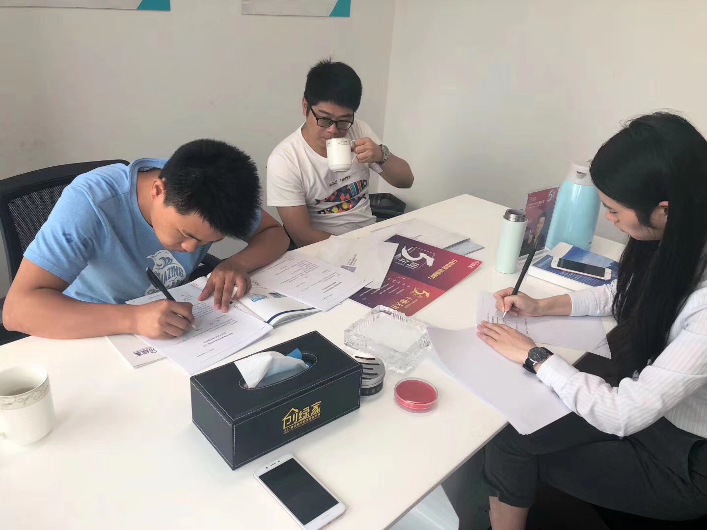 熱烈祝賀陳總、林總簽約創(chuàng)綠家三明市縣級(jí)代理！