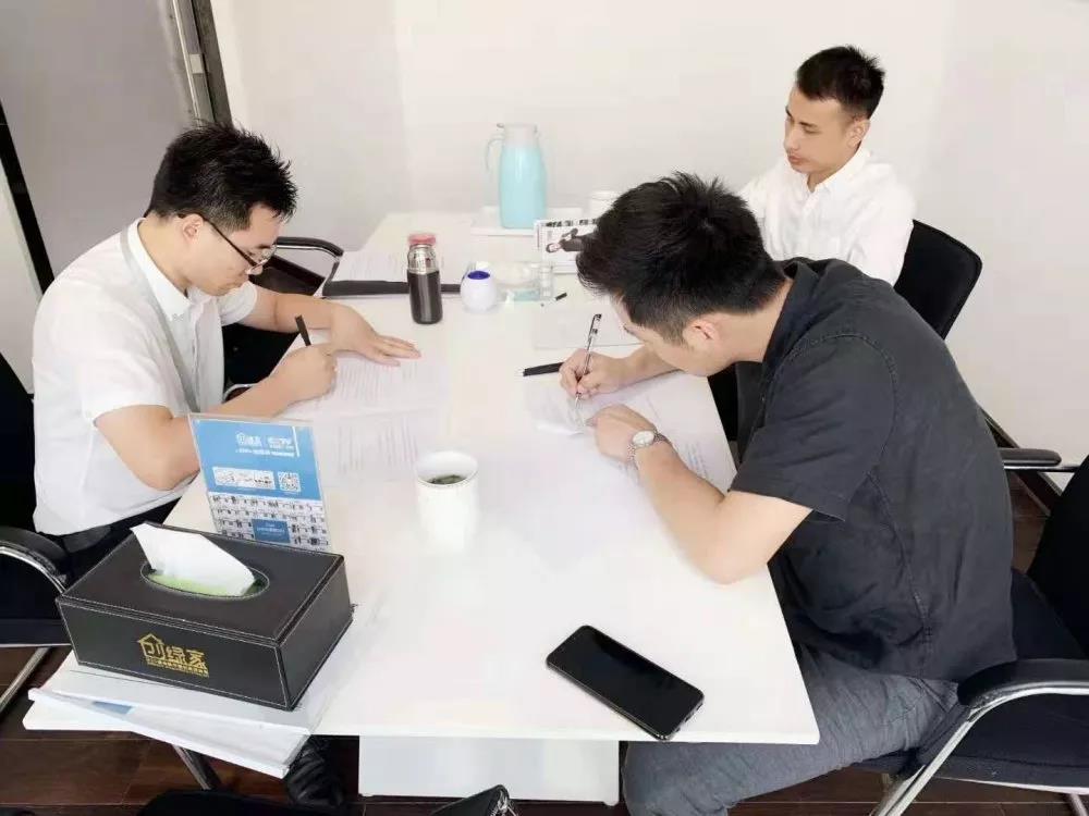熱烈祝賀錢總簽約創(chuàng)綠家浙江省嘉興市區(qū)級代理！