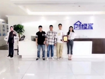 熱烈祝賀馮總、李總、龔總簽約創(chuàng)綠家清遠(yuǎn)市區(qū)級代理！