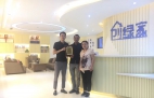 熱烈祝賀宿遷宿豫褚總姐弟簽約創(chuàng)綠家！