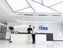 熱烈祝賀劉總簽約創(chuàng)綠家安康市區(qū)級代理！