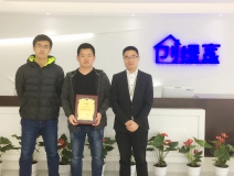 熱烈祝賀李總、高總簽約創(chuàng)綠家東營(yíng)市區(qū)級(jí)代理！