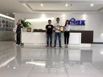 熱烈祝賀陽(yáng)總簽約創(chuàng)綠家四川省瀘州市區(qū)級(jí)代理！