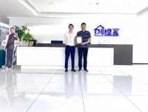 熱烈祝賀陳總簽約創(chuàng)綠家江蘇省鹽城市區(qū)級(jí)代理！