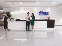熱烈祝賀魏總簽約創(chuàng)綠家北京市區(qū)級代理！