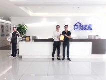 熱烈祝賀羅總簽約創(chuàng)綠家成都市區(qū)級代理！